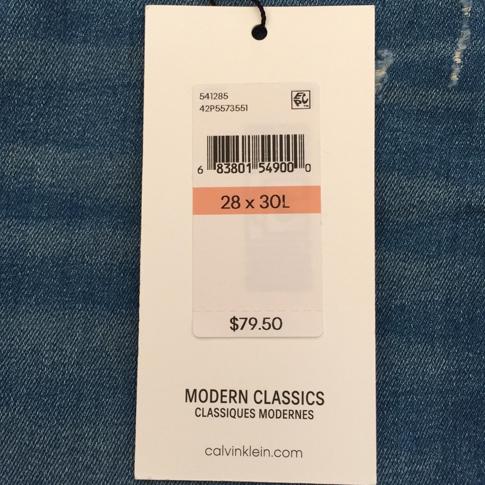 Brand New!! Calvin Klein Skinny Jeans! - Picture 12 of 12